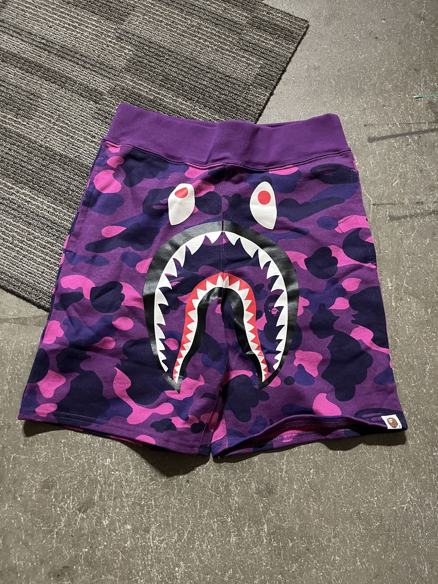 BAPE Purple Shorts Size Small $100