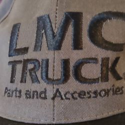 Gray Black LMC Adjustable Baseball Cap