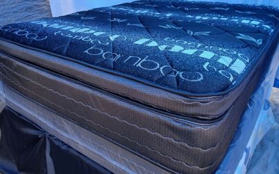 $199 Queen pillow top mattress only brand new free delivery same day