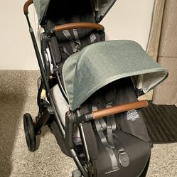 Uppababy Vista V3 w/Rumble, Piggyback & Bassinet