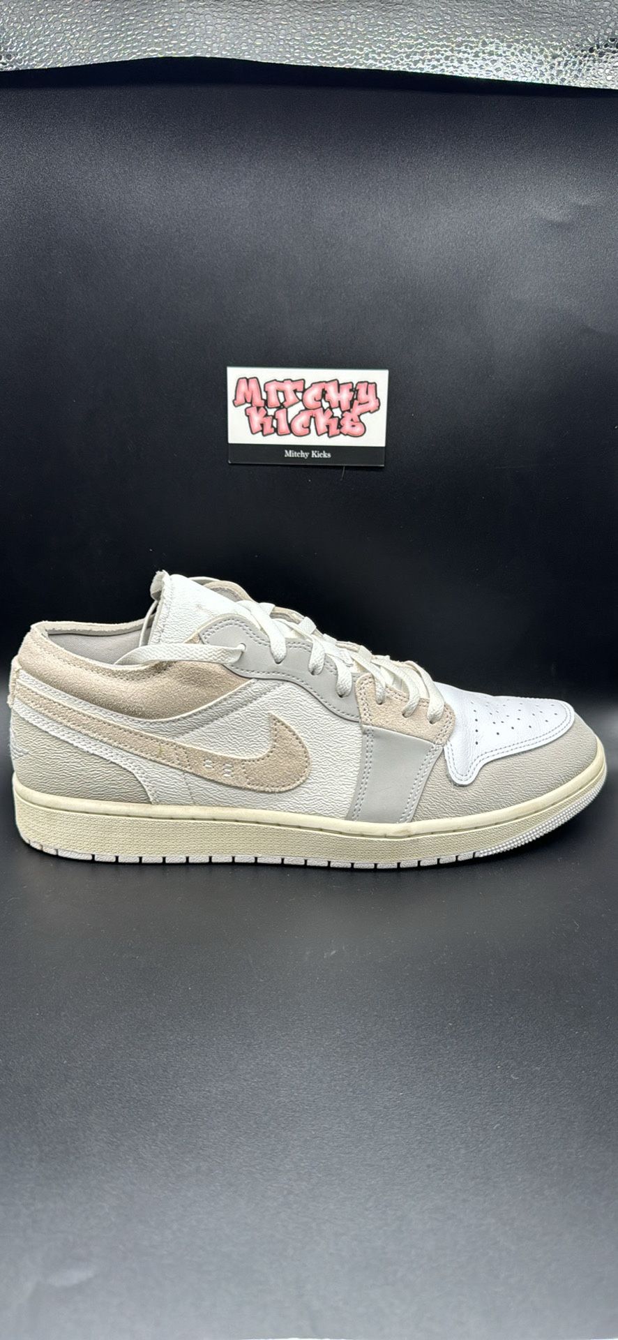 Jordan 1 Low SE Craft Inside Out Tech Grey Sz. 12
