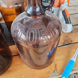 Antique 1gal  Clorox Bottle