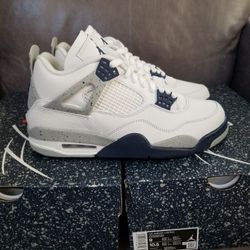 JORDAN 4 Retro Midnight Navy Size 10.5 Men's