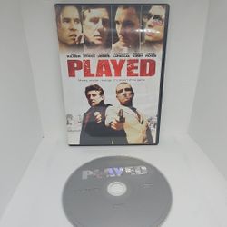 Played (DVD, 2006, Widescreen) Val Kilmer, Gabriel Byrne, Anthony LaPaglia