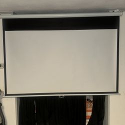 Projector Screen 90in