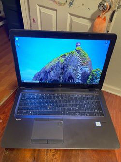 HP Zbook 15u G4 laptop