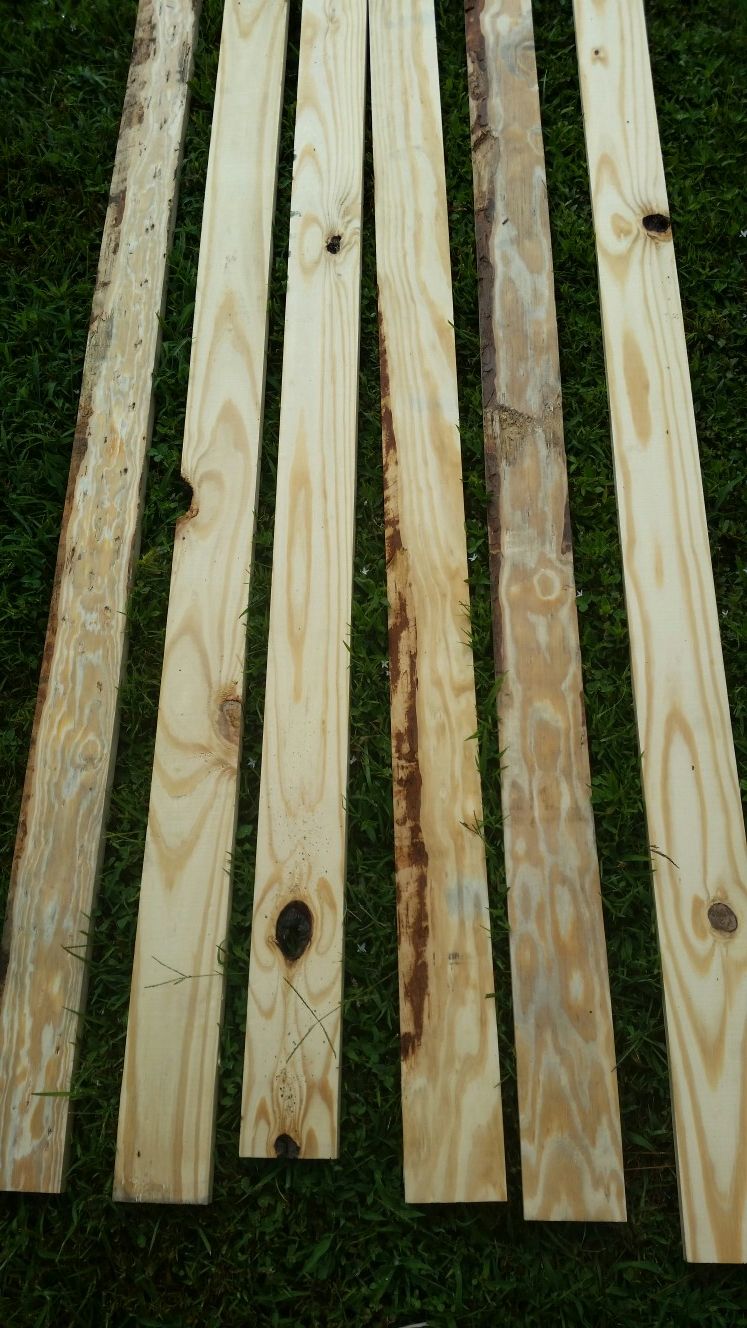 Rustic pallet wood
