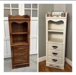 Refinished and Repainted Cabinet