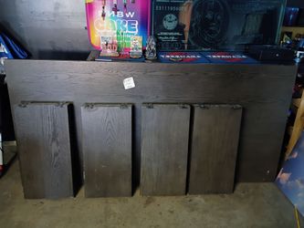 large Dark Wood dining table