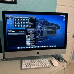27” Apple iMac Desktop Computer