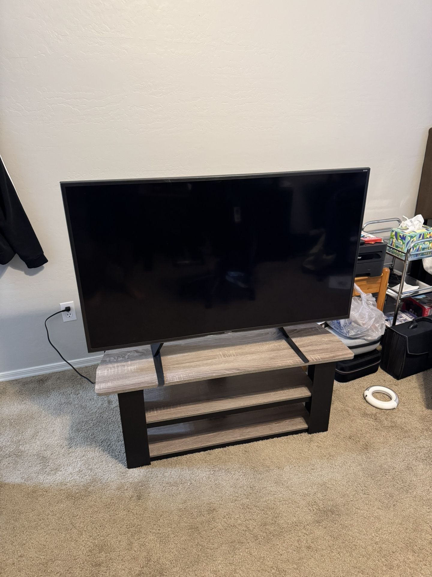 Samsung TV and Stand