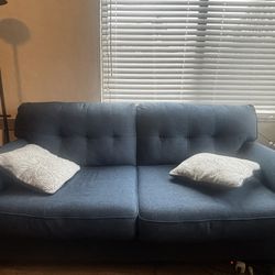 Living Space Fabric Sofa 