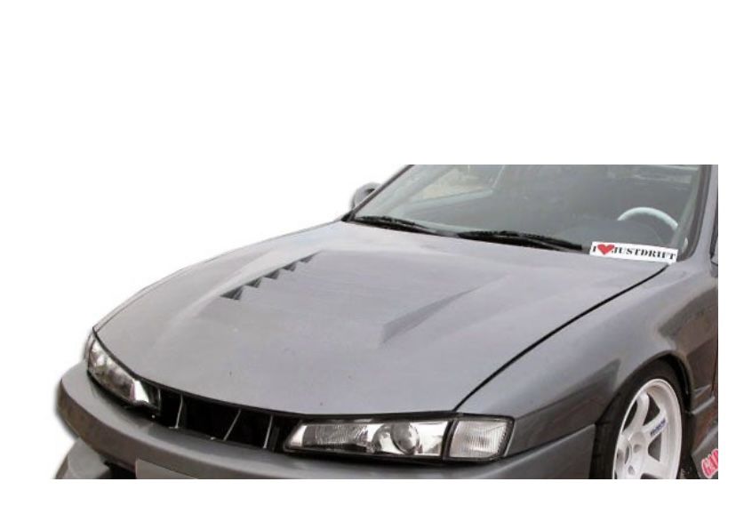 S14 Kouki Vented Hood 240sx