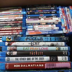 Empty Blue Ray Cases