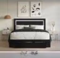 Brand new king size platform bed