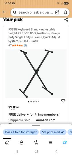 Stageline kS25Q Keyboard Stand New (Price Is Firm)