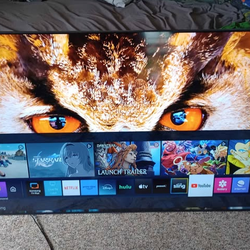 Smart Samsung 75inch tv with remote