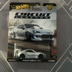 Hot Wheels Circuit Legends Pandem Subaru BRZ