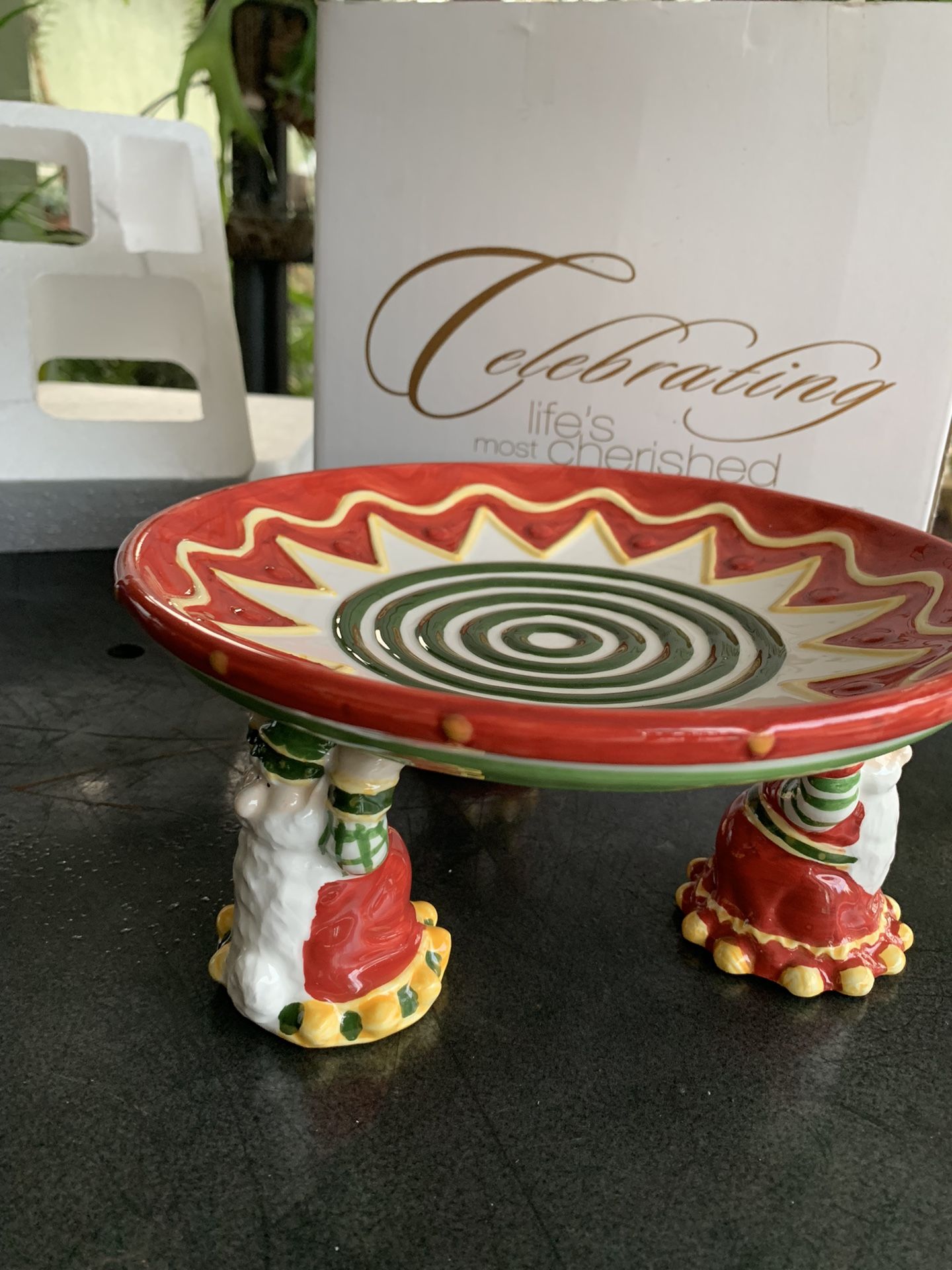 CHRISTMAS CERAMIC COLLECTOR PIECE VINTAGE 2001 HOUSE OF LLOYD