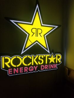 Rockstar LED sign