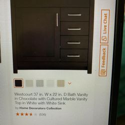 37x22 Vanity Only