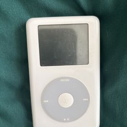 Apple iPod 4th Generation A1059 White 20GB MP3 Media Player - For Parts