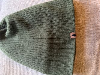 Green winter beanie