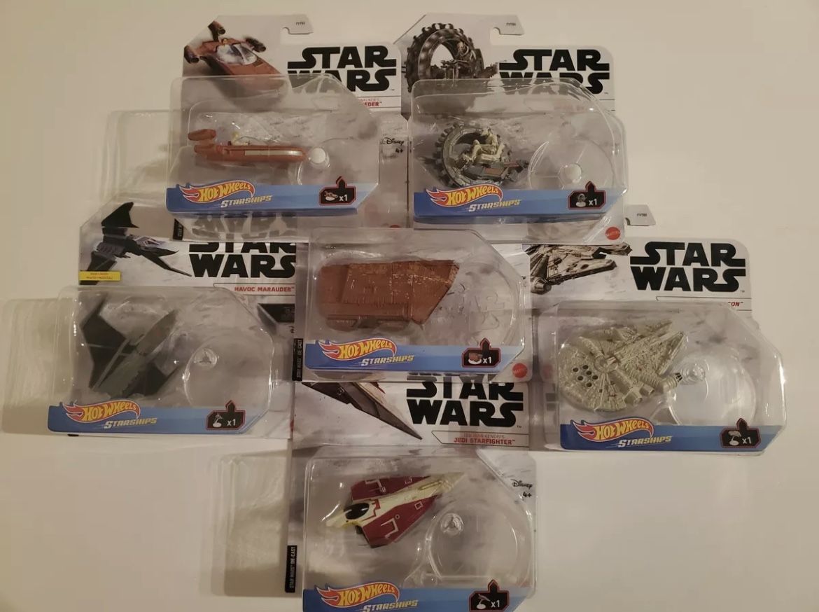 Hot Wheels Star Wars Complete Set