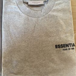Essentials Tshirts Dark Oatmeal Xs-xl
