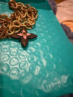 Louis Vuitton Monogram Flower Chain Necklace