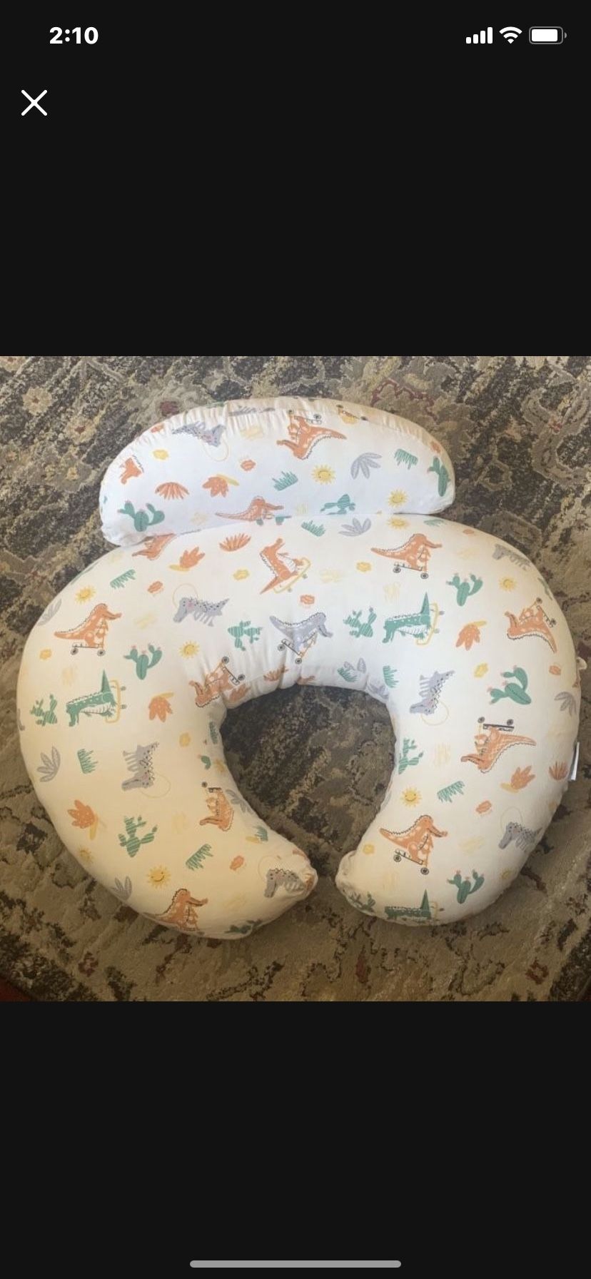 Nursing Pillow With Extra Cover