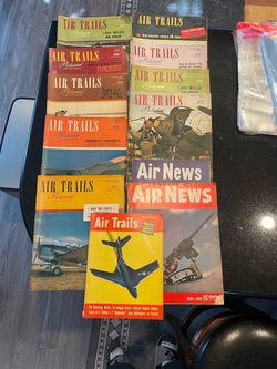 Vintage Airplane Magazine Lot
