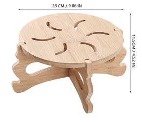 Bamboo 2 Piece Plant Stands, NEW Plant and accessories not included
