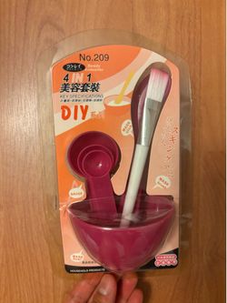 DIY face mask bowl