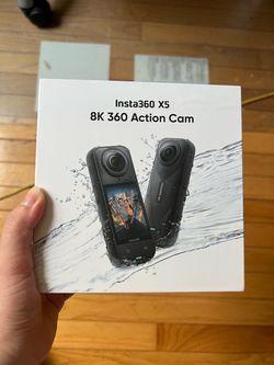 🎥 Insta360 X5 8K 360° Action Cam ✨ Excellent Condition!