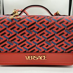 versace bag red