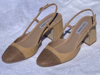 Steve Madden  tan brown pumps
