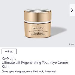 ESTEE LAUDER Re-Nutriv Ultimate Lift Regenerating Youth Eye Creme Rich