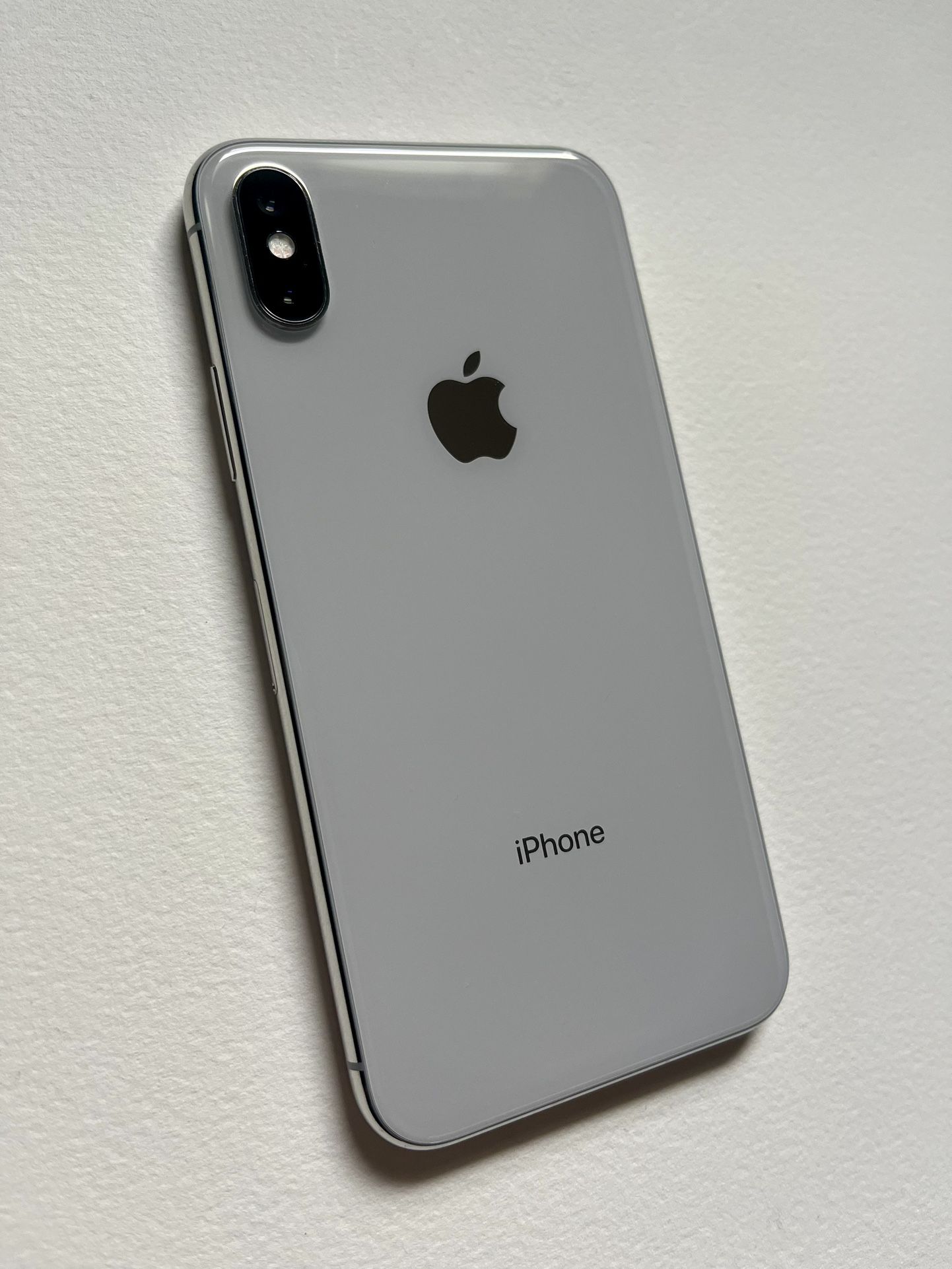 iPhone X At&T 256gb Silver
