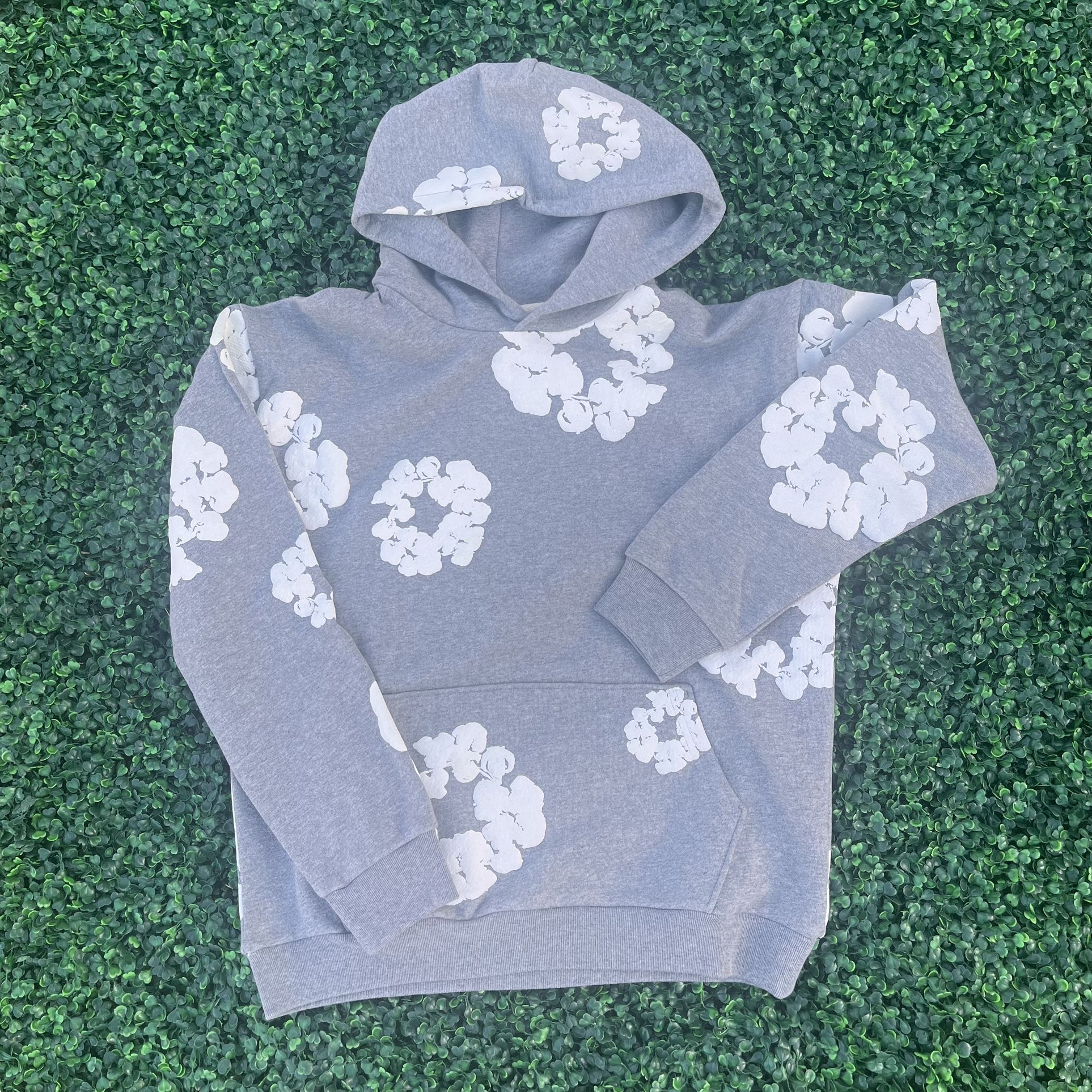Grey Denim Tears Hoodie