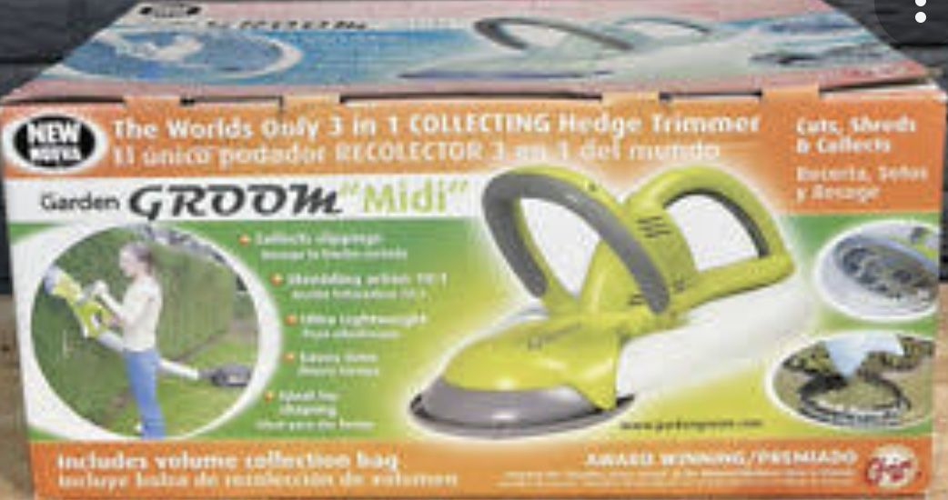 Garden Groom Mini Electric Hedge Trimmer