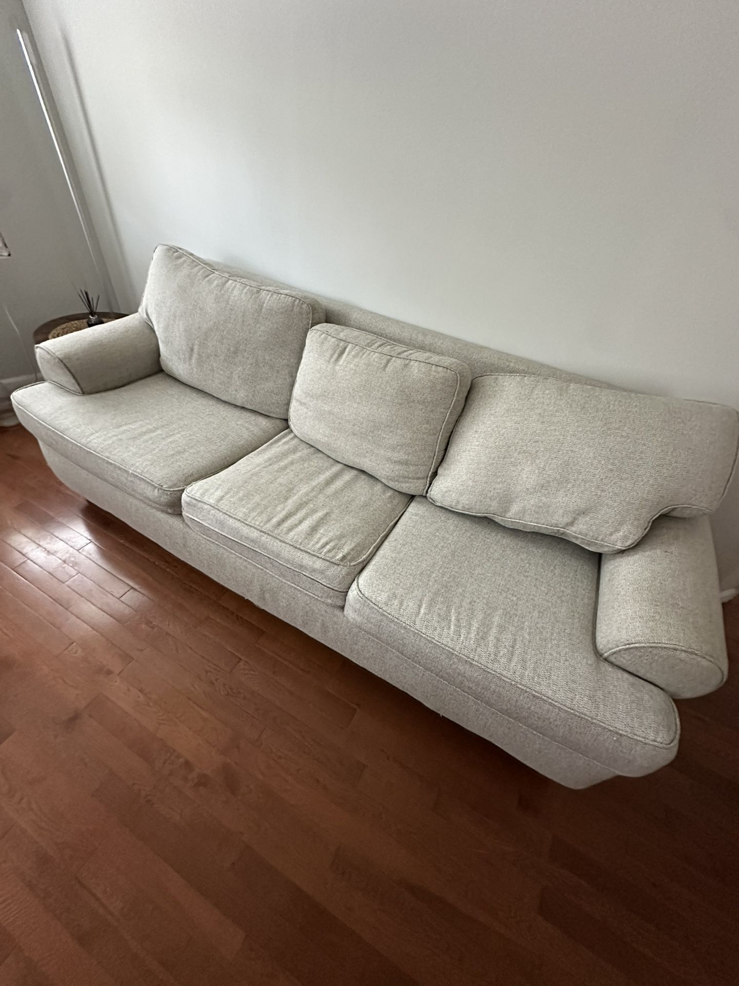 Raymour & Flanigan 3-Seater Sofa Convertible – Light Beige – Excellent Condition – $280 (OBO)