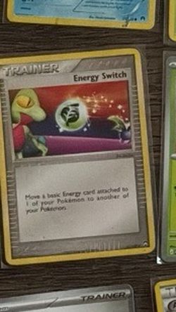 Energy Switch Trainer Card