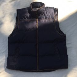 Navy Blue Puffer Vest