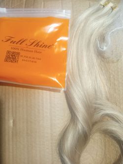 Full shine 20 in human hair tape in extentions