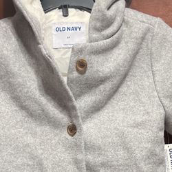 Afrigo De Niña Old Navy T5. Nuevo Color Gris