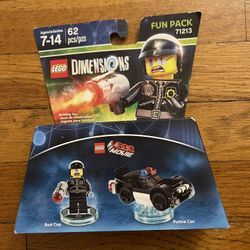 LEGO Dimensions The Lego Movie Fun Pack 71213 Bad Cop And Police Car Brand New 