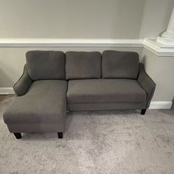 L Shape Couch with Pullout Bed