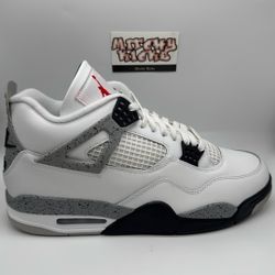 Jordan 4 Retro White Cement (2025) Sz. 12