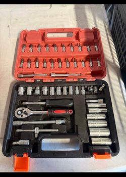53 piece socket driver set  1/4 “